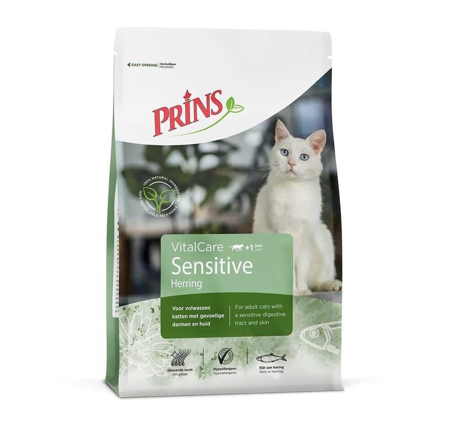 Prins VitalCare sensitive hypoallergic 10 kg