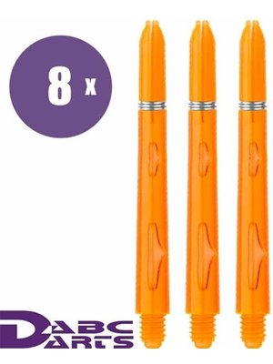 ABCDarts ABC Darts – Edgeglow Oranje - 8 sets