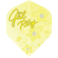 target darts 116010 - dartflights pro 100 girl play yellow