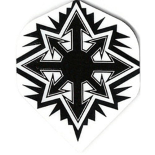 ABCDarts metronic dartflights - Sneeuwvlok