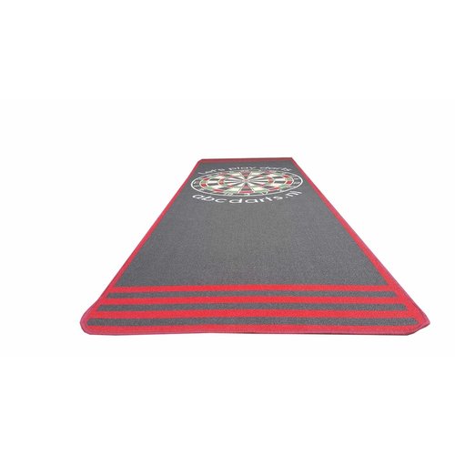 ABCDarts Dartmat tapijt antracite - 80 x 241 cm