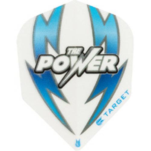 Target darts Target darts 330130 - dartflights The Power -  witblauw