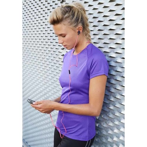 Hardloopshirt dames wit