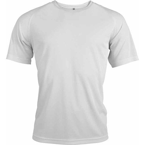 Hardloopshirt heren wit