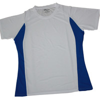 Hardloopshirt racer blauw - damesmodel