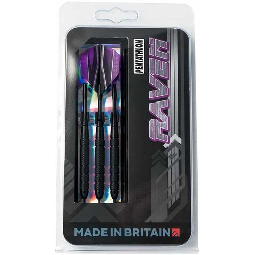 Pentathlon Pentathlon raven steel black darts - 25 gram