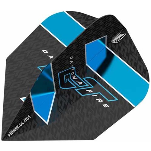 Target darts Target Darts 331890 - dartflights vision ultra Daytona Fire blauw