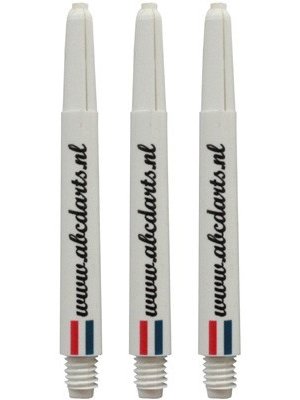 ABCDarts ABC Darts – Nylon Wit ABCDarts Met Slotlock - Medium