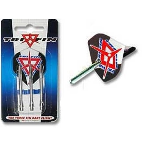 Grand Slam Darts Set Trifin dartflights en dartshafts aluminium - short Grand Slam Darts Set Trifin dartflights en dartshafts aluminium - short