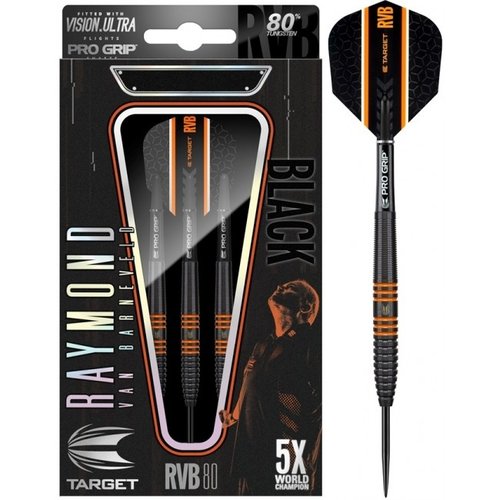 Target darts Raymond van Barneveld RVB Black Tungsten Darts