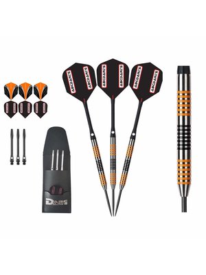 ABCDarts ABC Darts - 90% Tungsten HQ Dartpijlen - Orange Viper - 23 Gram