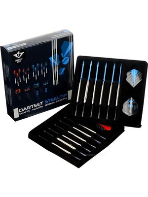 longfield darts Longfield Darts Brass Set - 4 Sets Nickel 21/23 grams Dartpijlen