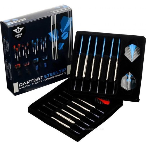 longfield darts Longfield Darts Brass Set - 4 Sets Nickel 21/23 grams Dartpijlen