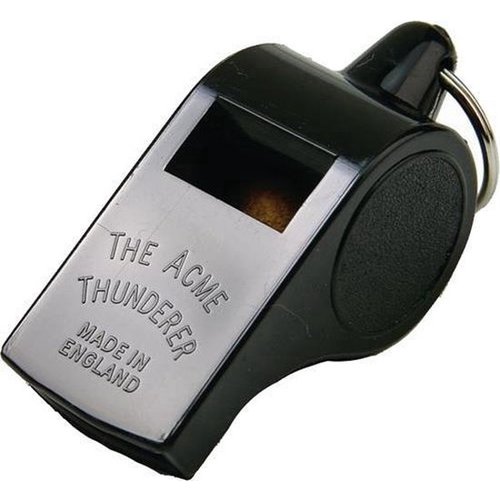 ACME Acme Whistle - Thunderer 558 Scheidsrechtersfluit Kunststof Zwart Large