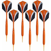 Softtip Dartpijlen Voor Elektronisch Dartbord Oranje - 2 sets