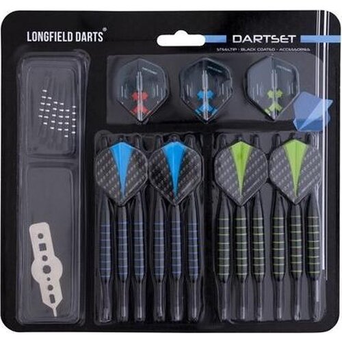longfield darts Longfield Darts Brass Darts Blister - 4 Sets