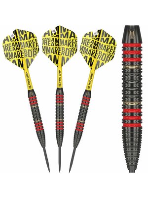 Target darts Target Darts - Dimitri van den Bergh  Black Brass - 22 gram