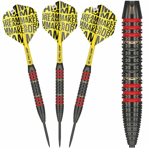 Target darts Target Darts - Dimitri van den Bergh  Black Brass - 22 gram