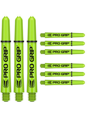 Target darts Target Darts – Pro Grip - Lime - 3 sets