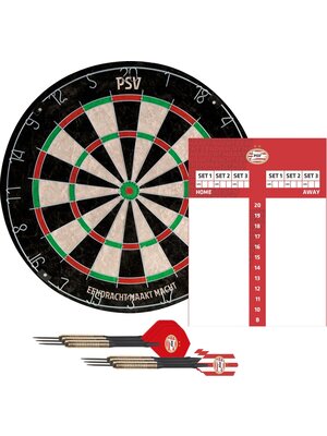 XQ darts PSV Dartbord Startpakket
