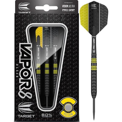 Target darts Target Darts Vapor8 Black Geel