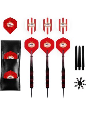 XQ darts ABC Darts - PSV Dartpijlen + Luxe PSV Dartwallet