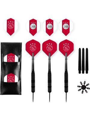 XQ darts ABC Darts - Ajax Dartpijlen + Luxe Ajax Dartwallet