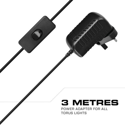 Mission Torus - Adapter 12V tbv. Ledverlichting Mission Torus - Adapter 12V tbv. Ledverlichting