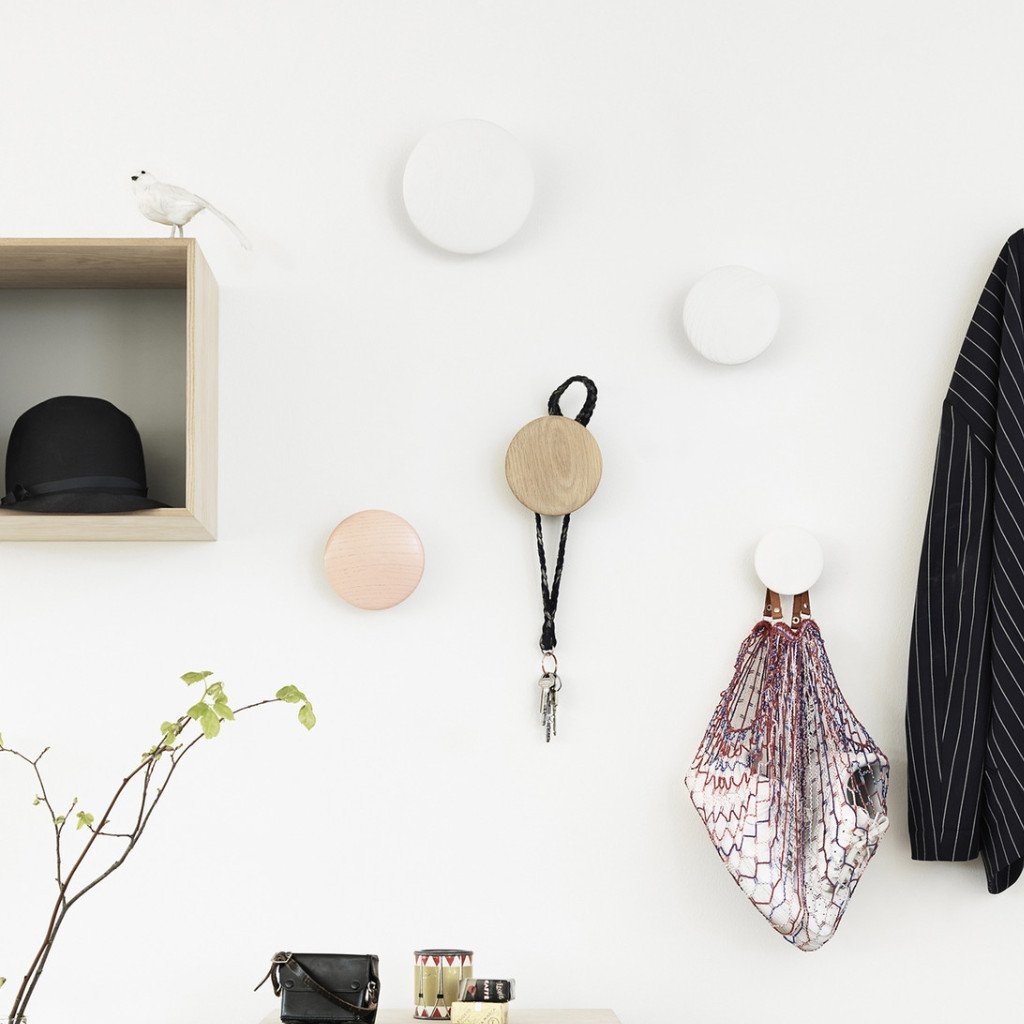 Muuto The Dots - White (set of 5)