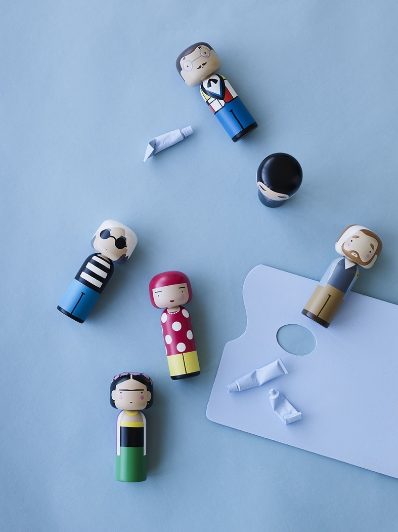 Lucie Kaas Kokeshi - Sketch.inc - Frida Kahlo