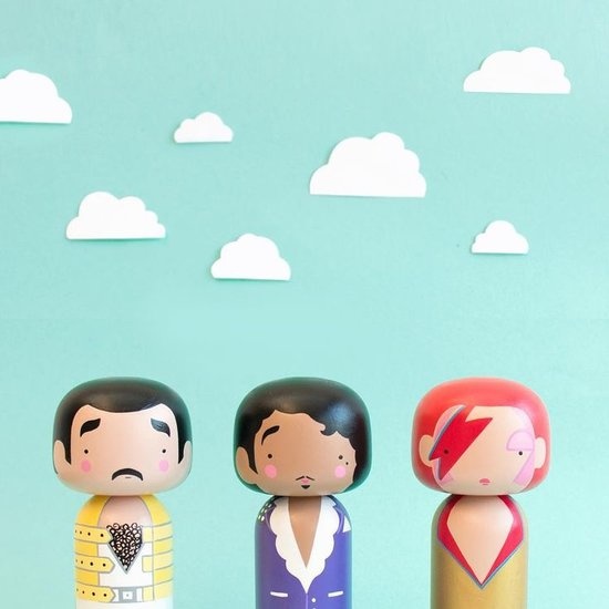 Lucie Kaas Kokeshi - Sketch.inc - Freddie Mercury