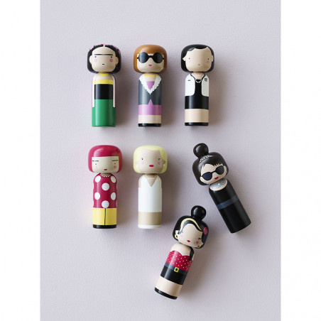 Lucie Kaas Kokeshi - Sketch.inc - Dot (Yayoi Kusama)