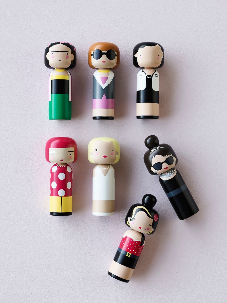 Lucie  Kaas Kokeshi - Sketch.inc - Audrey Hepburn