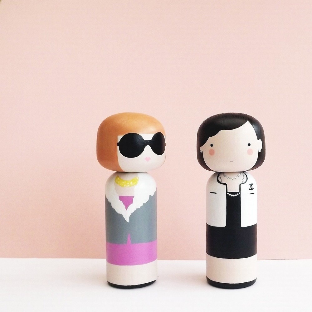 Lucie  Kaas Kokeshi - Sketch.inc - Anna Wintour