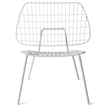 Audo Copenhagen WM String Lounge Chair, White