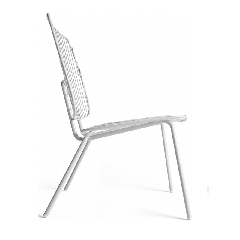 Audo Copenhagen WM String Lounge Chair, White