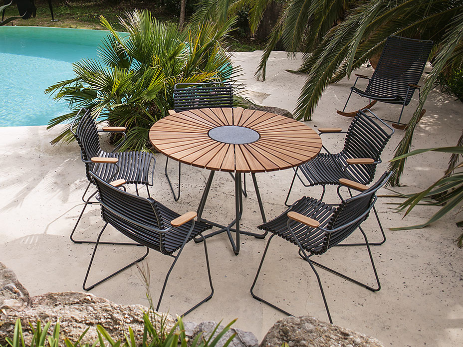 Houe Click Dining Chair with armrests