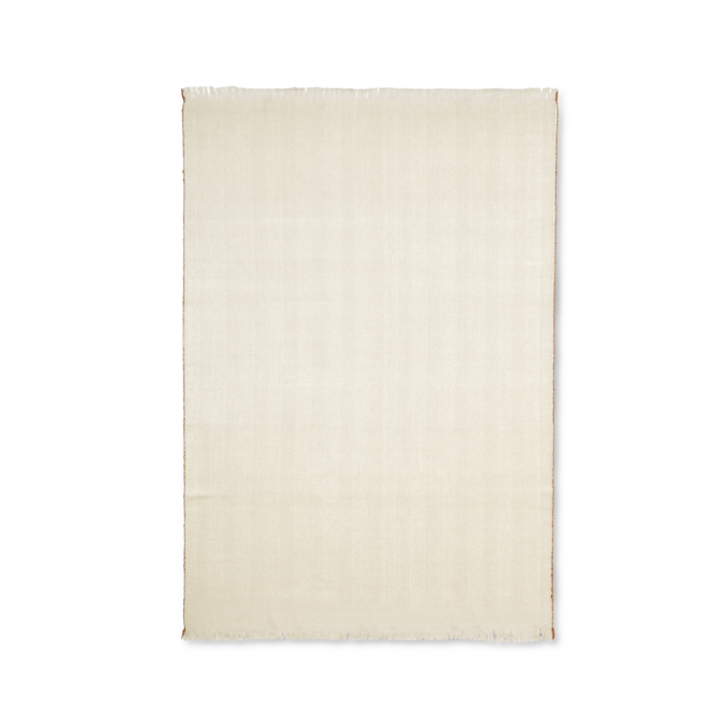 Ferm Living Herringbone Blanket - Off-White