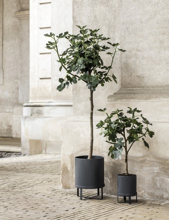 Ferm Living Bau Pot - Large - Black