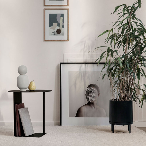 Ferm Living Bau Pot - Small - Black