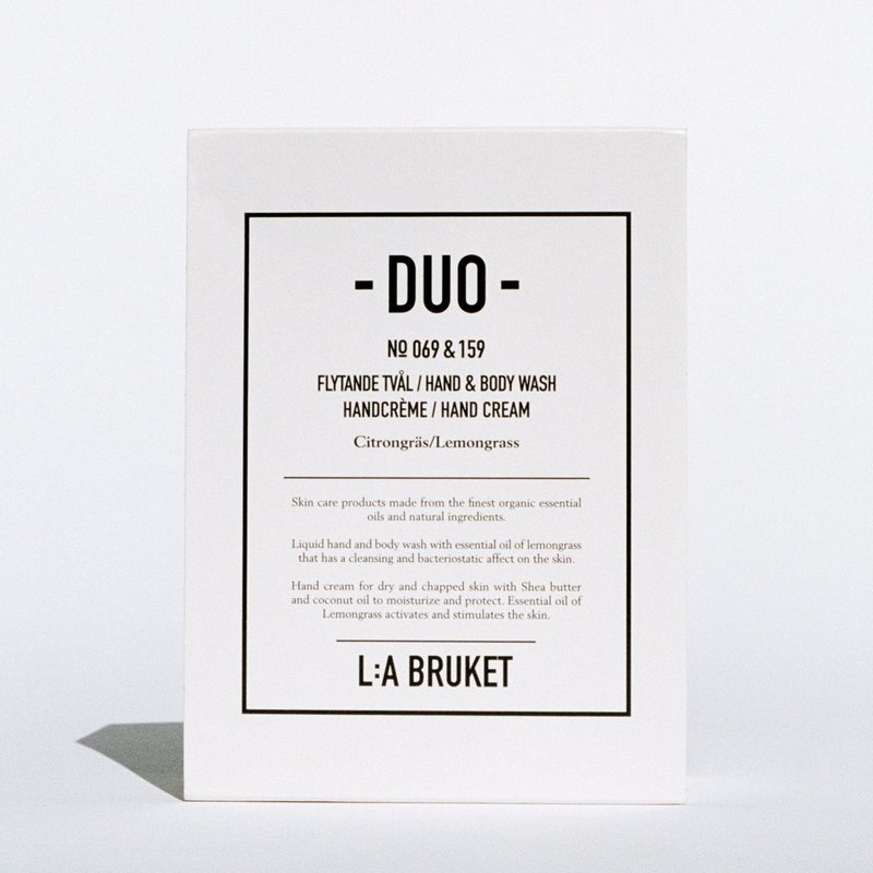 L:A Bruket Duo Kit H&B Wash / Body Lotion LG 2x200ml
