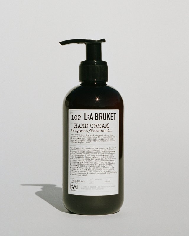 LA Bruket Hand Cream Bergamot/Patchouli 240ml