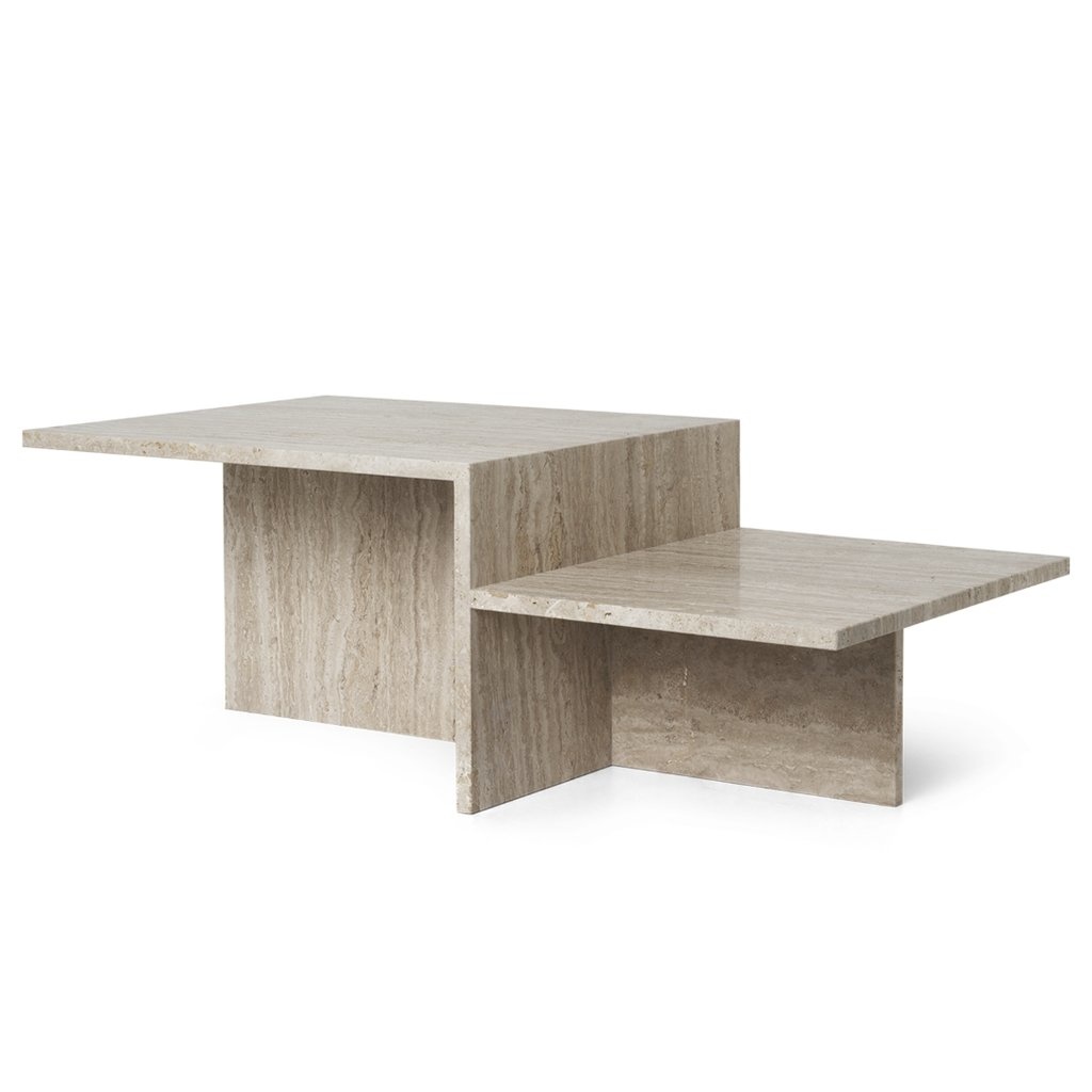 Ferm Living Distinct Coffee Table - Travertine