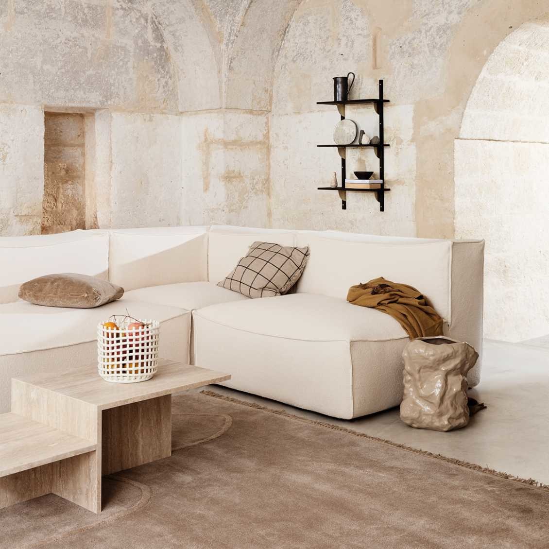 Ferm Living Distinct Coffee Table - Travertine