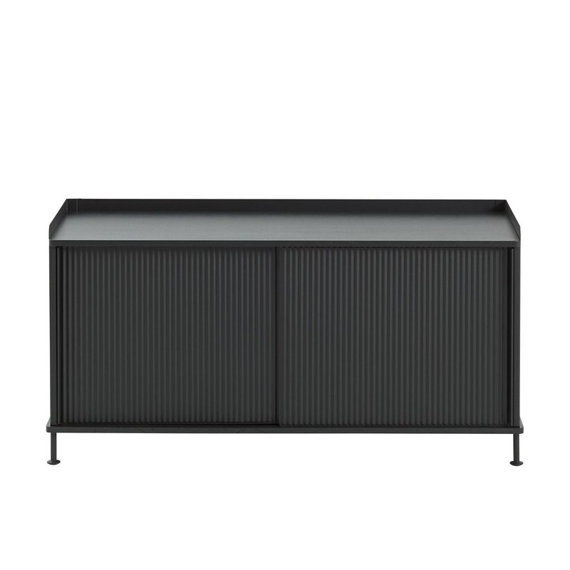 Muuto Enfold Sideboard - Low - Black/Black