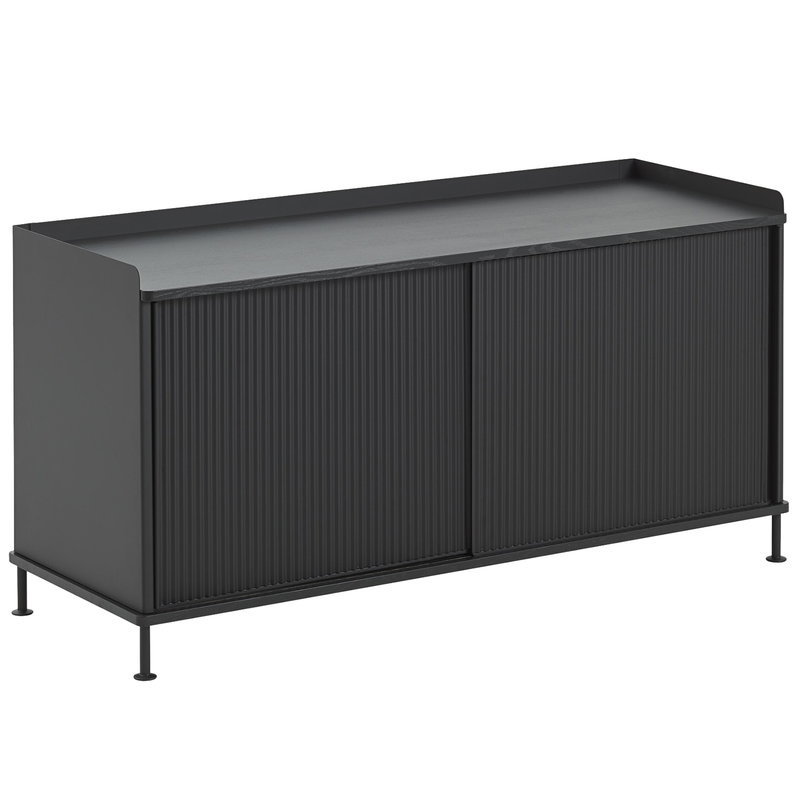 Muuto Enfold Sideboard - Low - Black/Black