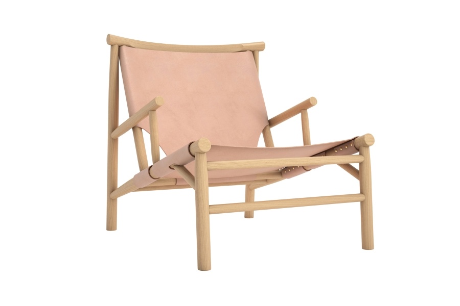 Norr11 Samurai Chair - Nature Leather
