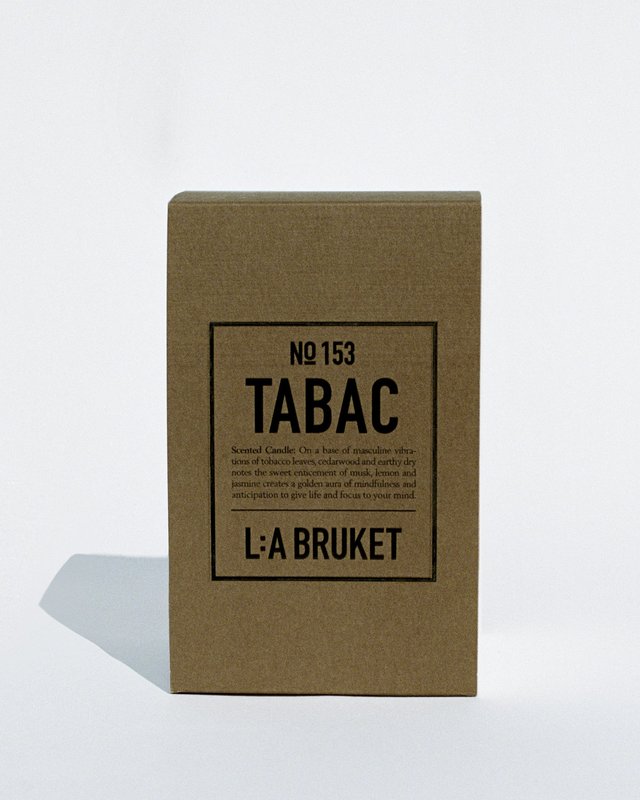 L:A Bruket Scented Candle Tabac 260g  - LIMITED EDITION