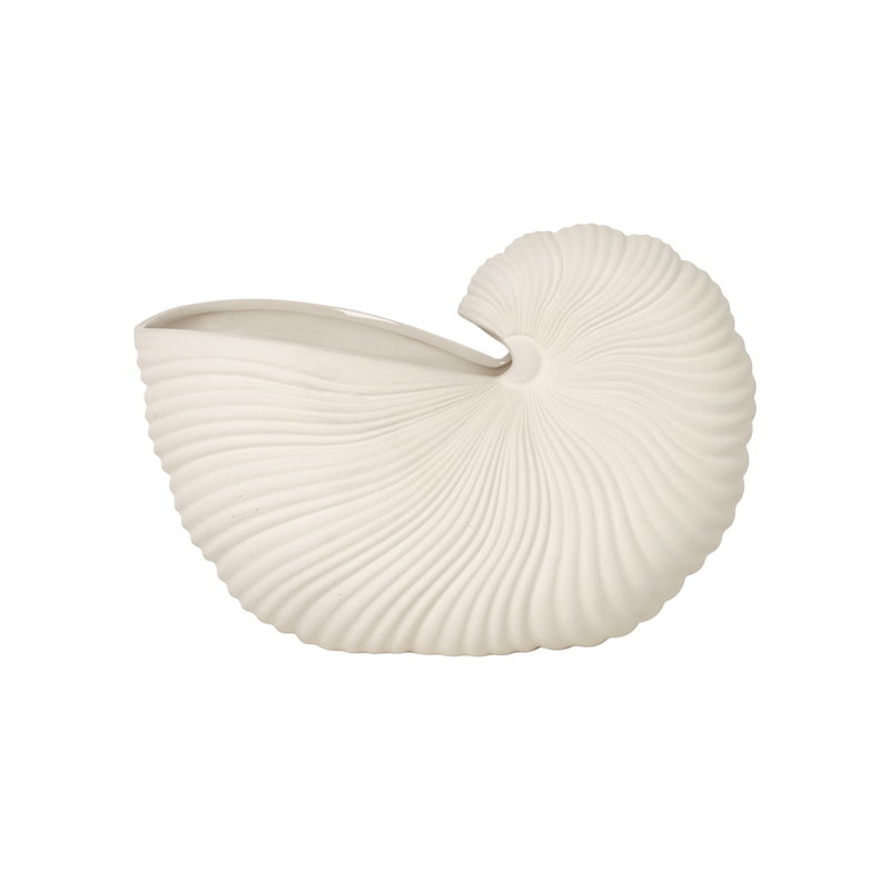 Ferm Living Shell Pot - Off White