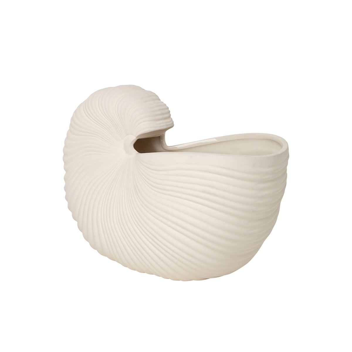 Ferm Living Shell Pot - Off White